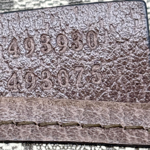 GUCCI Neo Web Vintage GG Monogram Canvas Belt Bag Beige 493930