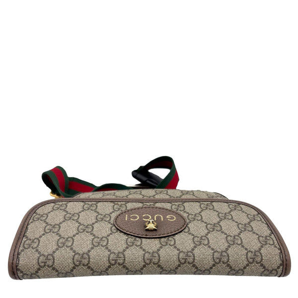 GUCCI Neo Web Vintage GG Monogram Canvas Belt Bag Beige 493930