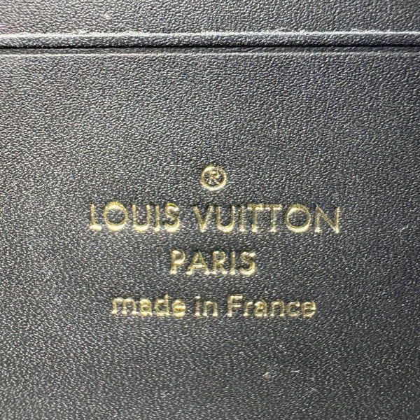 LOUIS VUITTON Dauphine Since 1854 Jacquard Chain Wallet Black
