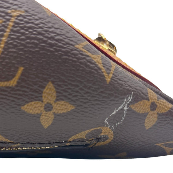 LOUIS VUITTON High Rise Monogram Canvas Bumbag Brown