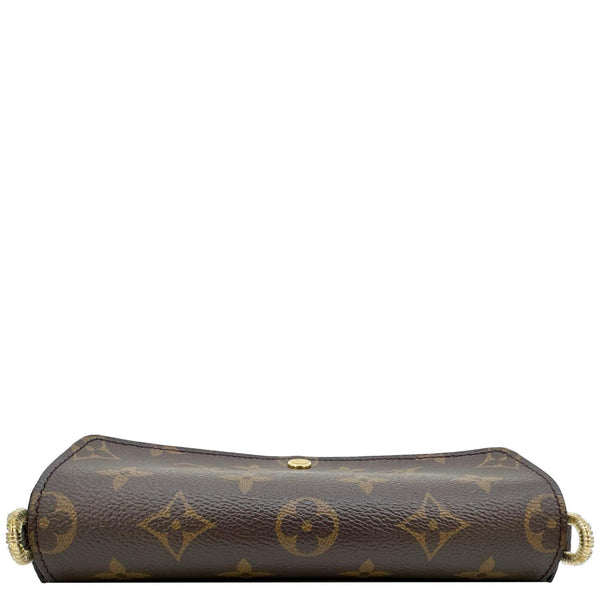 LOUIS VUITTON Felicie Strap & Go Monogran Canvas Shoulder Bag Brown