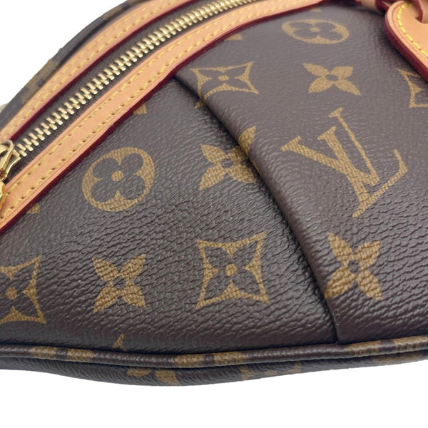 LOUIS VUITTON High Rise Monogram Canvas Bumbag Brown
