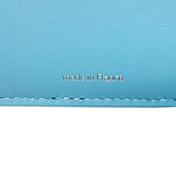 LOUIS VUITTON x YK Taurillon Leather Multiple Wallet Blue