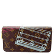 LOUIS VUITTON Christmas Animation Monogram Canvas Zippy Wallet Brown