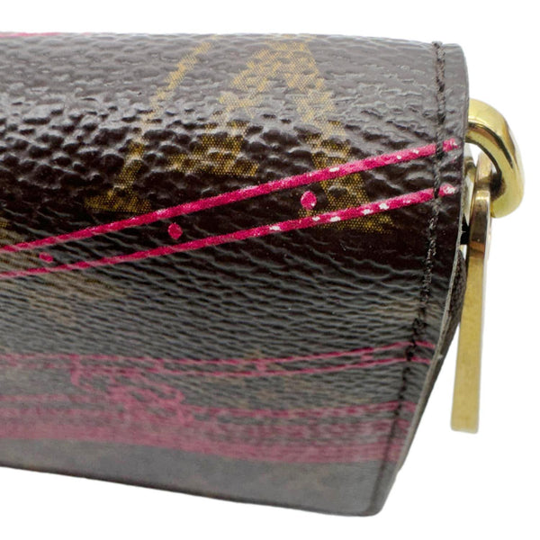 LOUIS VUITTON Christmas Animation Monogram Canvas Zippy Wallet Brown