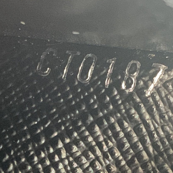 LOUIS VUITTON Pocket Organizer Monogram Canvas Wallet Black/Brown