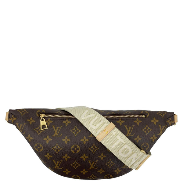 LOUIS VUITTON High Rise Monogram Canvas Bumbag Brown