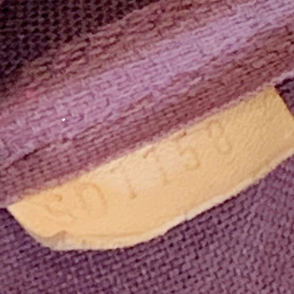 LOUIS VUITTON Favorite PM Monogram Canvas Shoulder Bag Brown