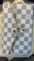411870-DDH Louis Vuitton Damier Azur Portefeuille Sarah Wallet