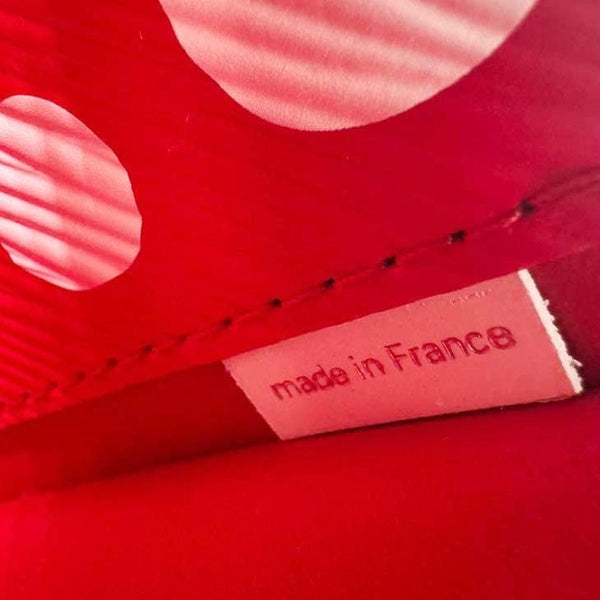 LOUIS VUITTON LV X YK Twist PM Infinity Dots Epi Leather Crossbody Bag Red