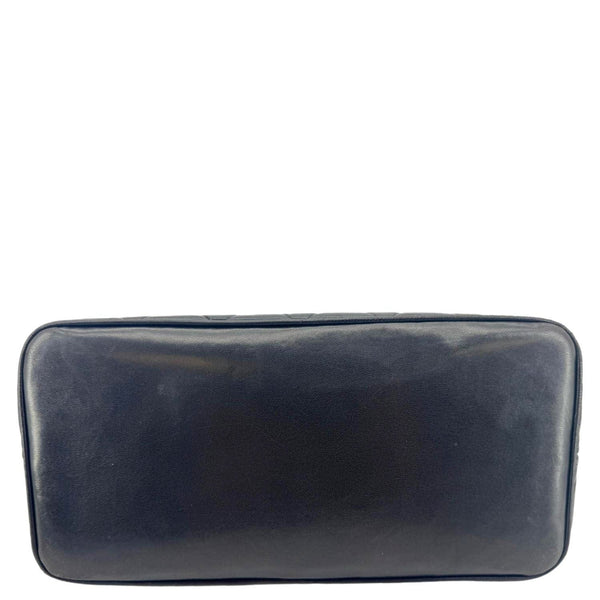 CHANEL Medallion Quilted Leather Tote Bag Black