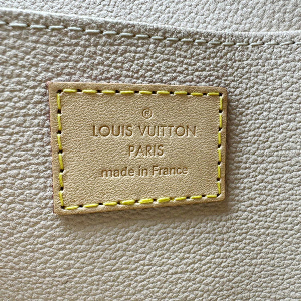 LOUIS VUITTON Monogram Canvas Cosmetic Pouch Brown