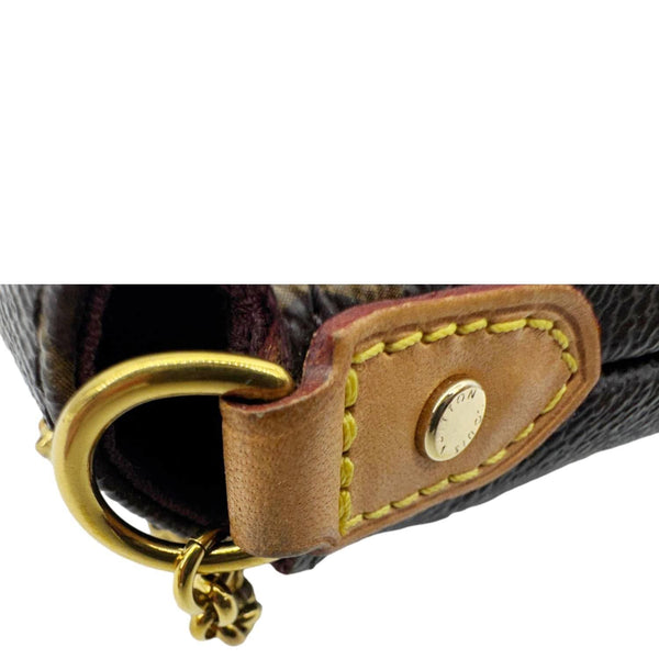 LOUIS VUITTON Favorite MM Monogram Canvas Shoulder Bag Brown