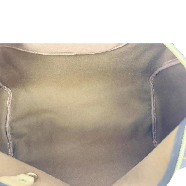 LOUIS VUITTON Speedy 40 Monogram Canvas Satchel Bag Brown