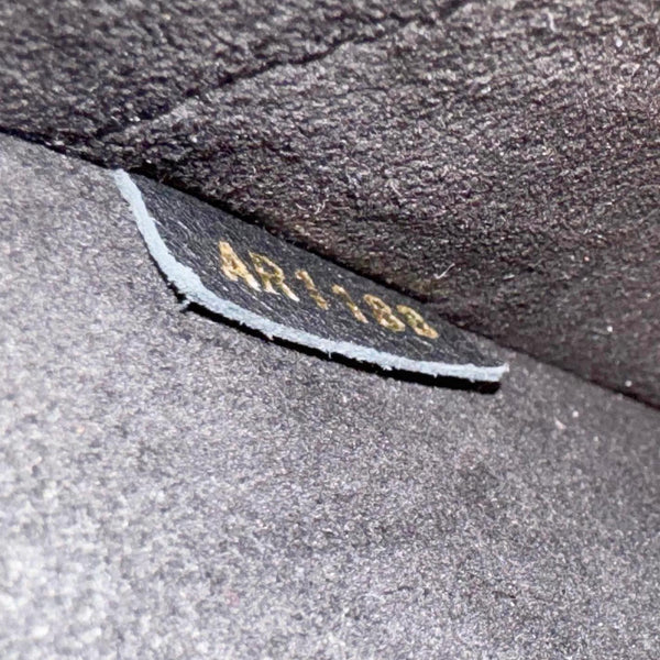 LOUIS VUITTON Lockmeto Calfskin Leather Tote Bag Navy Blue