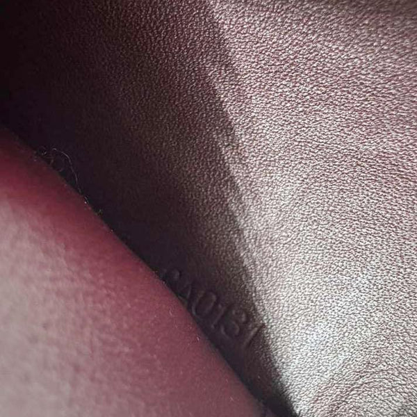 LOUIS VUITTON Stephan Sprouse Leopard Print Vernis Wallet Maroon