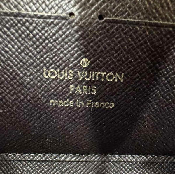 LOUIS VUITTON Twist Sequins Epi Leather Chain Wallet Purple