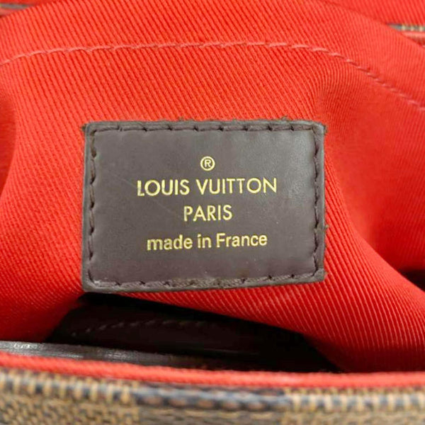 LOUIS VUITTON Croisette Damier Ebene Crossbody Bag Brown