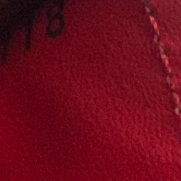 LOUIS VUITTON Sarah Monogram Canvas Wallet Red