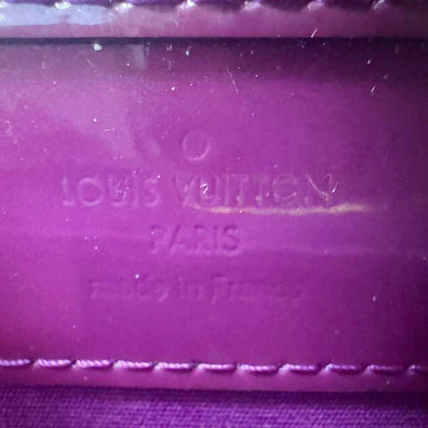 LOUIS VUITTON Virginia Monogram Vernis Shoulder Bag Amethyste