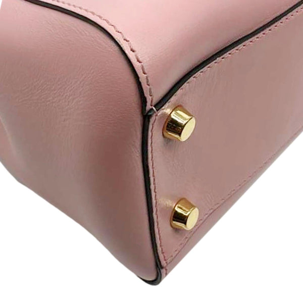 GUCCI Jackie 1961 Medium Calfskin Leather Tote Bag Pink 649016