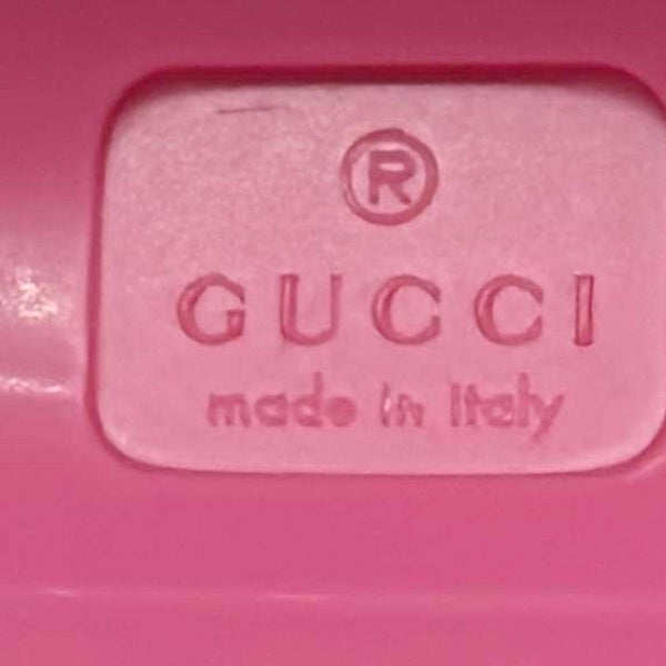 GUCCI x Palace GG Supreme Canvas Airpod Case Pink