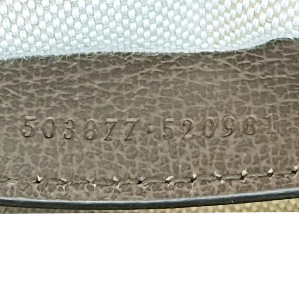 GUCCI Ophidia GG Canvas Crossbody Bag Beige 503877