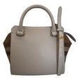 BURBERRY Banwell Mini Calfskin Leather Tote Bag Beige