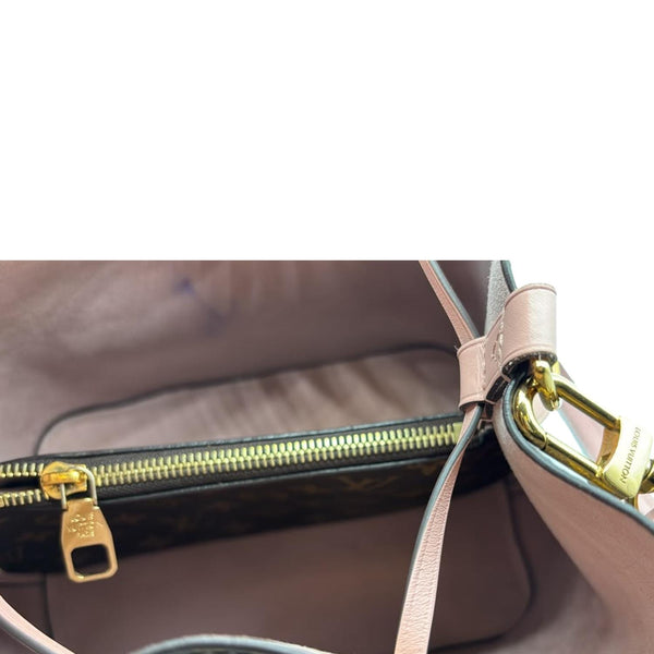 LOUIS VUITTON Neonoe MM Monogram Canvas Shoulder Bag Brown