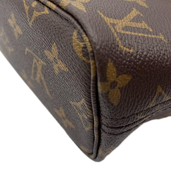 LOUIS VUITTON Neverfull BB Monogram Canvas Tote Bag Brown