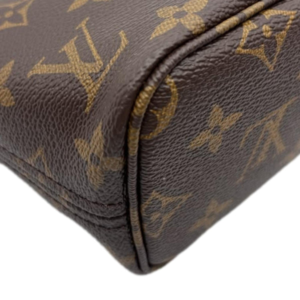LOUIS VUITTON Neverfull BB Monogram Canvas Tote Bag Brown