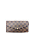 Louis Vuitton Damier Ebene Sarah Wallet