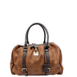 MCM Visetos Boston Bag