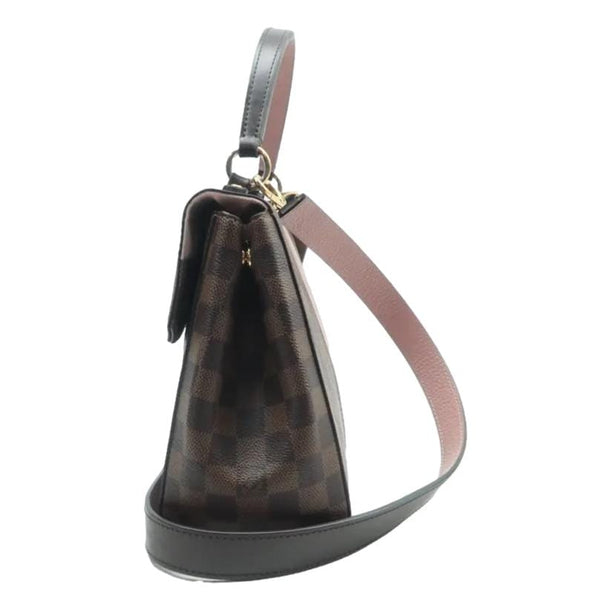 LOUIS VUITTON Bond Street BB Damier Ebene Crossbody Bag Magnolia