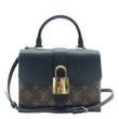 LOUIS VUITTON Locky BB Monogram Elegance in Brown/Black with front view 