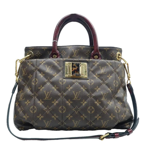 LOUIS VUITTON Limited Edition Etoile Exotique Monogram Canvas Tote Bag Bordeaux