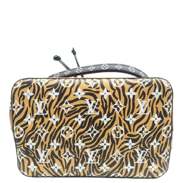 LOUIS VUITTON Neonoe Limited Edition Jungle Giant Canvas Shoulder Bucket Bag Caramel