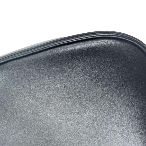 YVES SAINT LAURENT Le 5 à 7 Smooth Leather Shoulder Bag Black