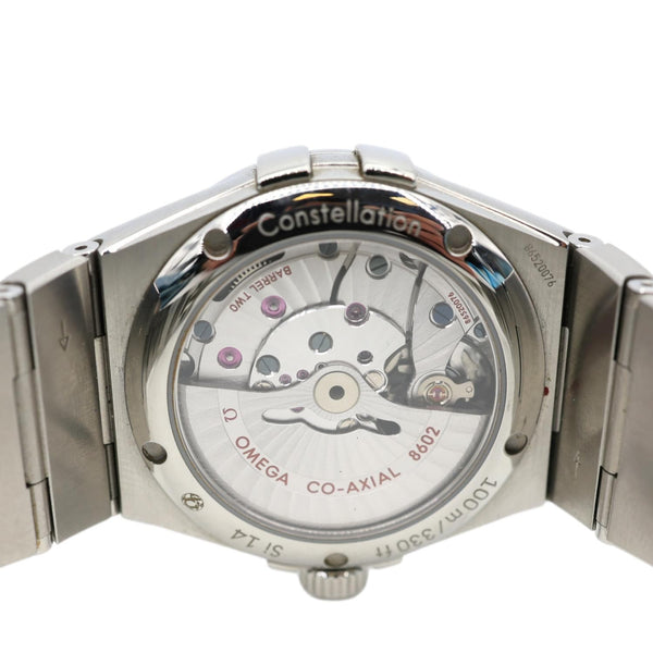 OMEGA Constellation Co-Axial Cal.8602 Chronometer Automatic SS Watch Black Dial 38MM