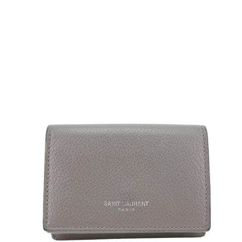 Yves Saint Laurent Paris Leather Card Case
