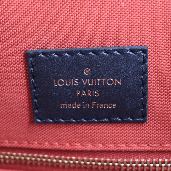 LOUIS VUITTON Onthego GM Giant Monogram Canvas Tote Shoulder Bag Brown