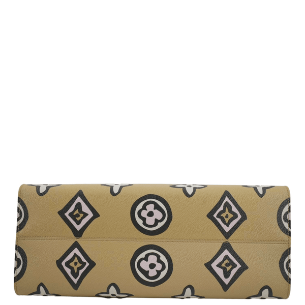 LOUIS VUITTON Onthego Wild At Heart Monogram Canvas Tote Bag Arizona