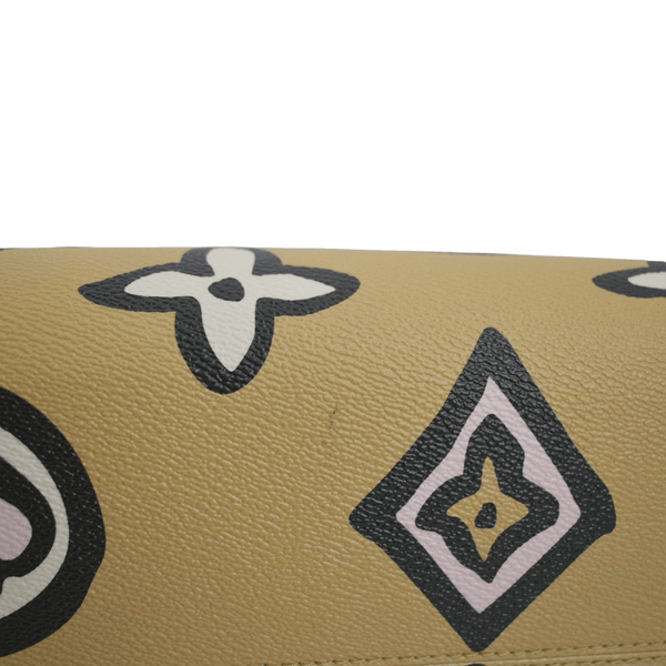 LOUIS VUITTON Onthego Wild At Heart Monogram Canvas Tote Bag Arizona