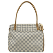 LOUIS VUITTON Figheri PM Damier Azur Shoulder Bag White