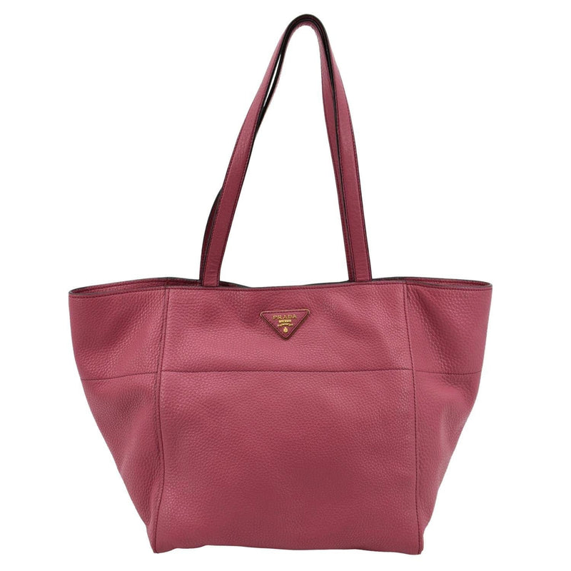 Pink Vitello Daino Handbag Mini