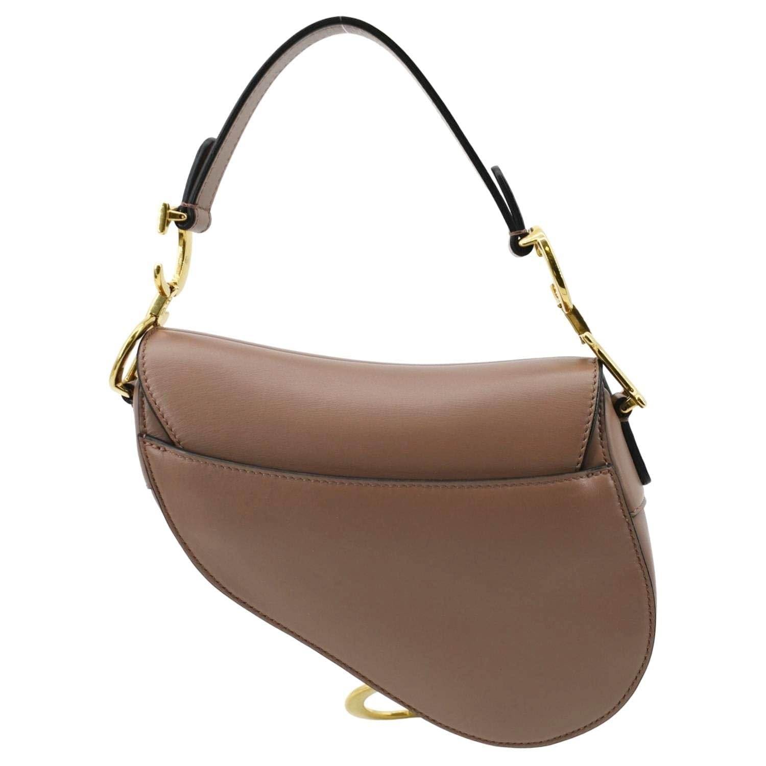 Christian Dior Saddle Grained Calfskin Shoulder Bag