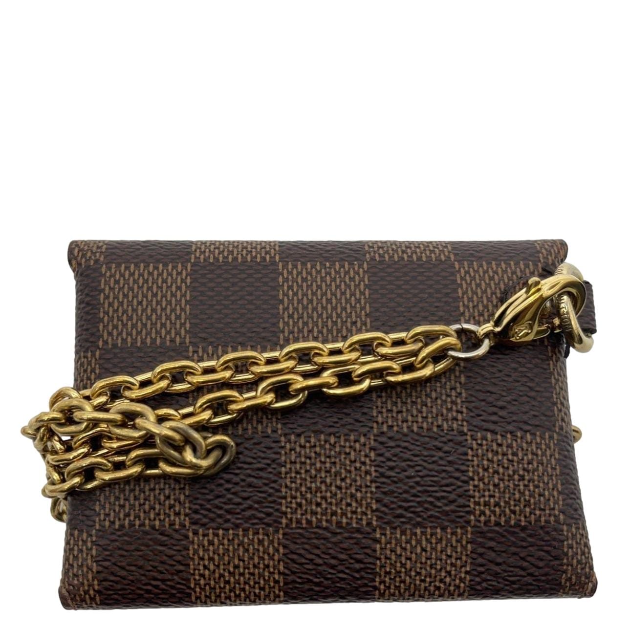 Kirigami leather clutch Louis Vuitton Brown in Leather - 33326398