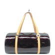 Louis Vuitton Papillon Monogram Patent Leather Shoulder Bag Burgundy