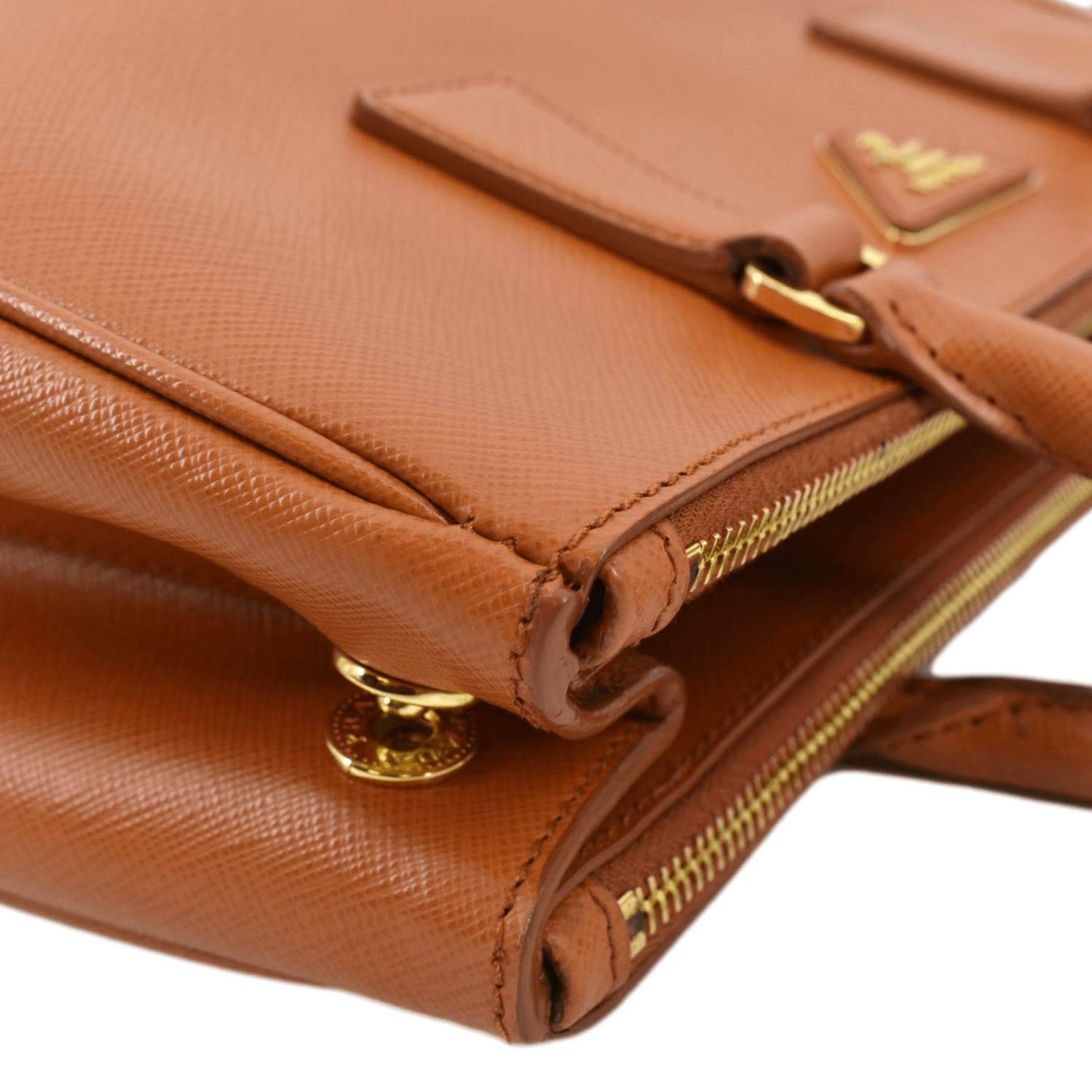 Prada galleria double zip hot sale