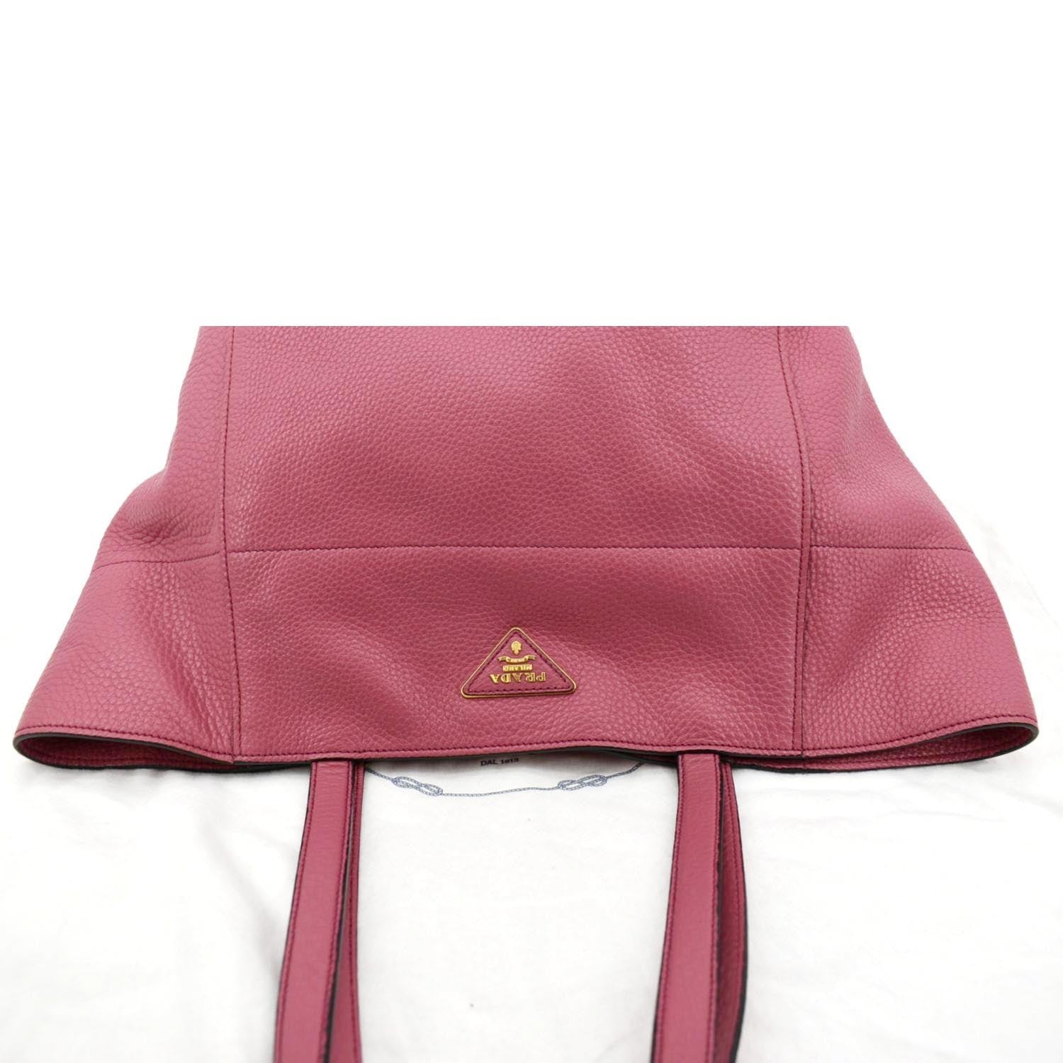 pre-loved authentic PRADA black/pink PURSE handbag key fob bag charm $350 |  eBay